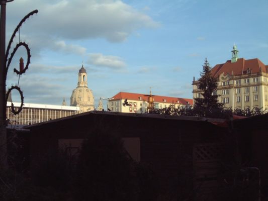 Blick auf die Frauenkirche
