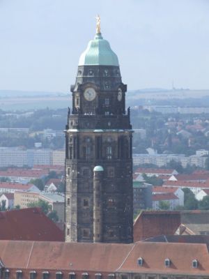 Der Turm des "neuen Rathauses"

