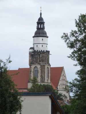 Der wunderschÃ¶ne Kirchturm im Detail
