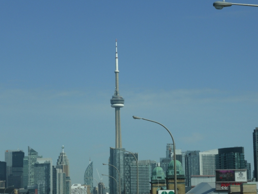 Der CN-Tower, das Ziel des heutigen Nachmittags
