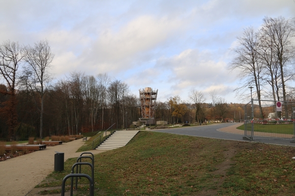 Das ehemalige LaGa - Gelände im Dezember 2018
